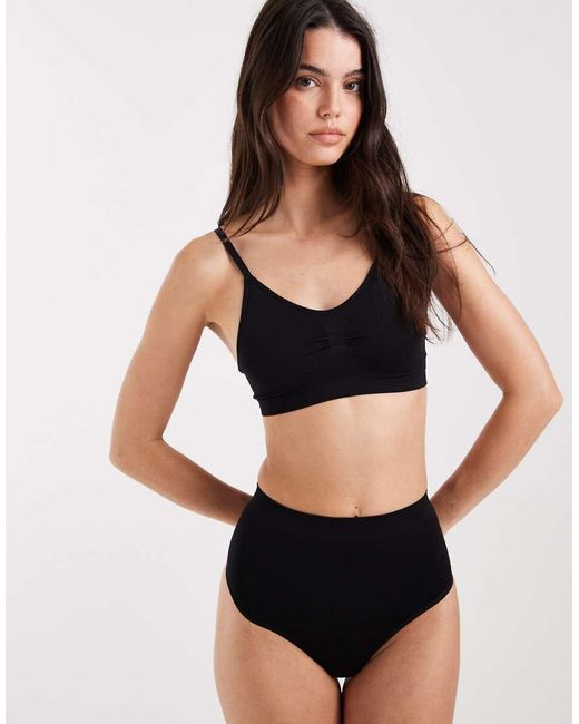 Perfect Secrets Black Medium Shaper Thong
