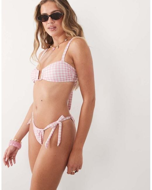 Going Somewhere Green Tieside Bikini Bottoms