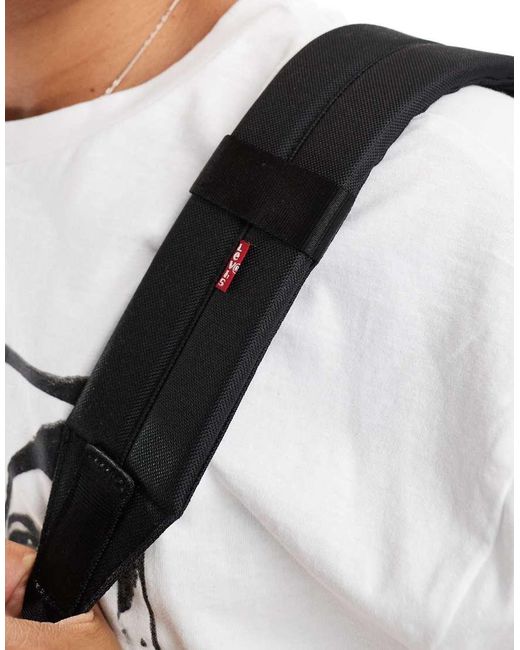 Zaino Grande Rolltop di Levi's in Black da Uomo