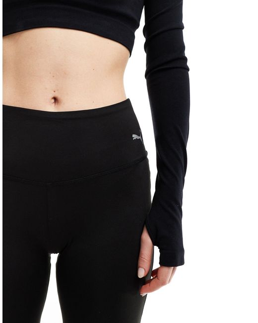 Pantalones s para yoga PUMA de color Black