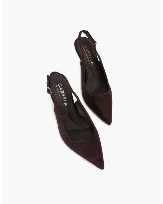 Carvela Kurt Geiger White Spirited Heeled Shoes