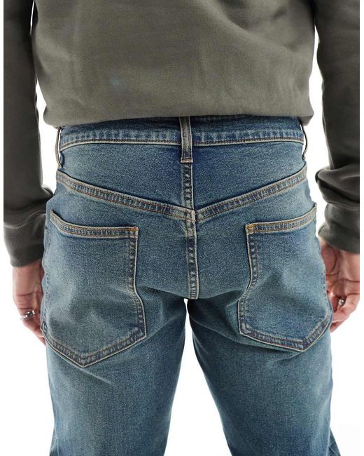 ASOS Blue Slim Jeans for men