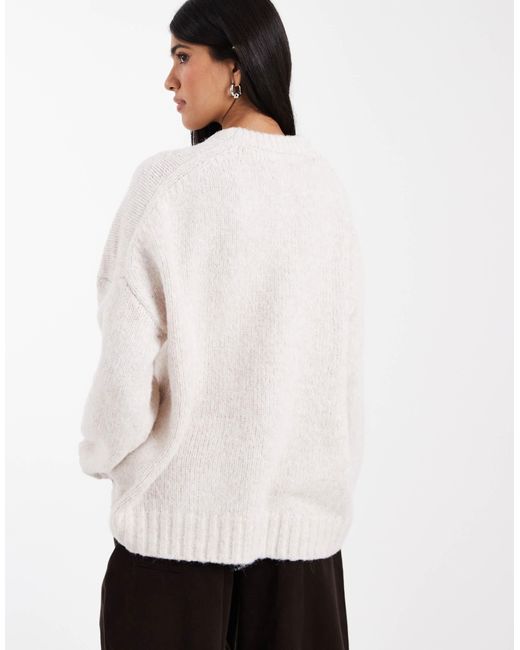 ASOS Pink – oversize-pullover