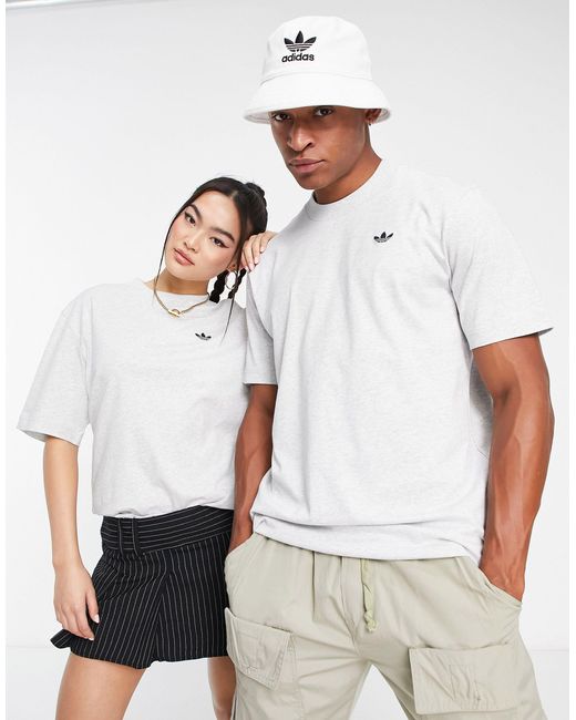 Camiseta unisex con estampado grande en la espalda preppy varsity de adidas  Originals de color Blanco | Lyst