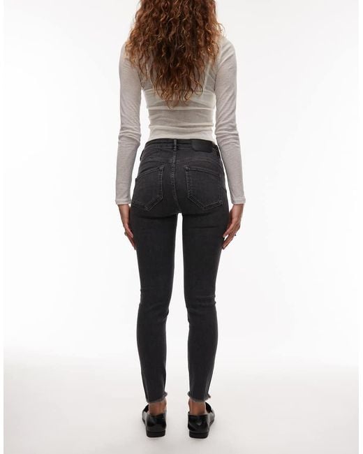 AllSaints Black Miller Skinny Denim Jeans