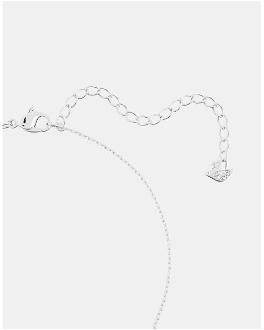 Swarovski White Solitaire Round Cut Pendant