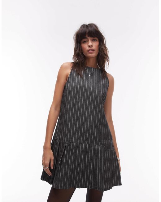 TOPSHOP Black – kleid aus denim