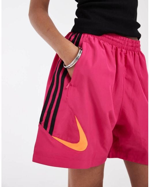 Adidas Originals Pink Teamgeist Shorts
