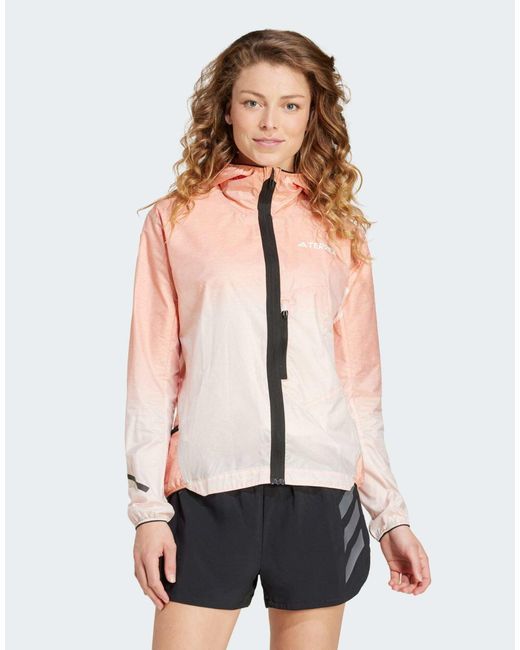 Adidas Originals White – terrex xperior light – jacke mit windweave-technologie