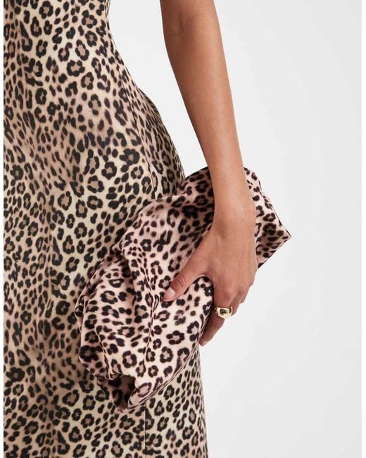 ASOS Brown Cloud Clutch