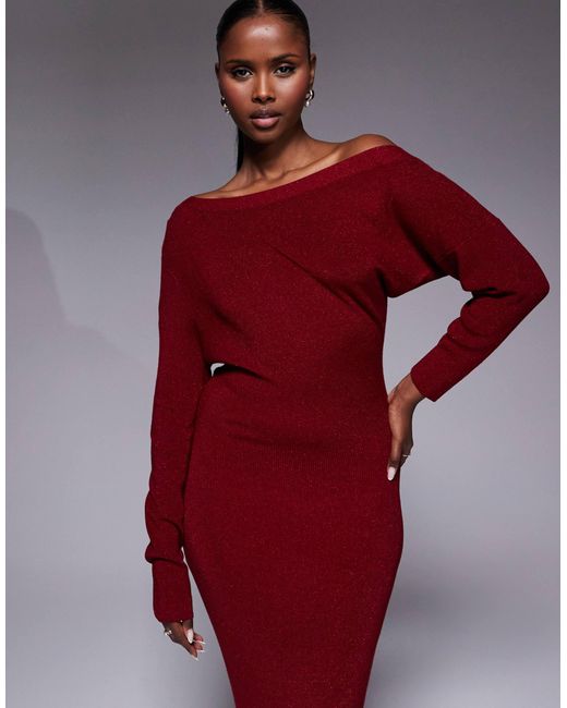 jluxlabel knit dress Jluxlabel Fireside Knit Maxi Dress