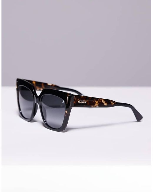 Moschino Black Moschino Square Sunglasses