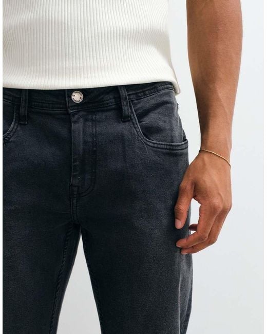 Blend Black Regular Slim Jeans for men