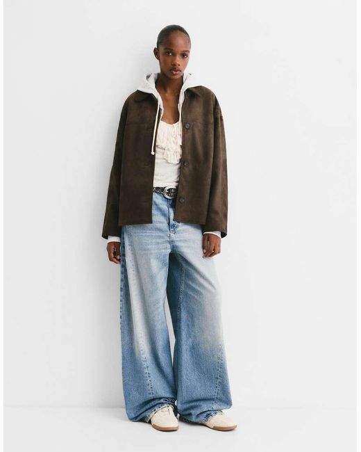 Giacca di Pull&Bear in Brown