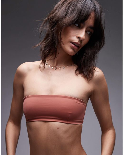 ARKET Gray – mix & match – trägerloses bikinioberteil