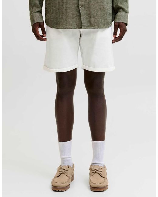 Short Jack & Jones pour homme en coloris White
