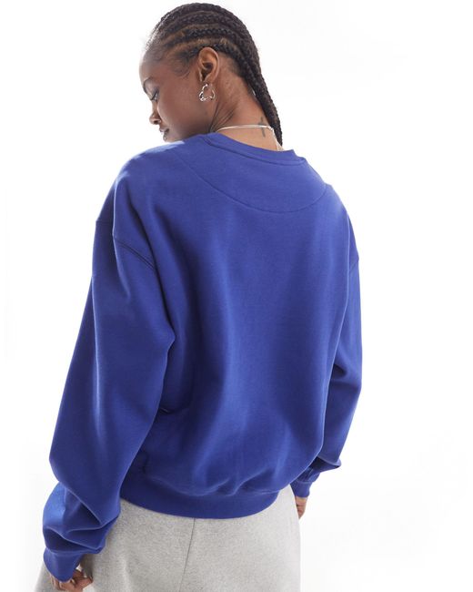 Weekday Blue Essence Sweatshirt