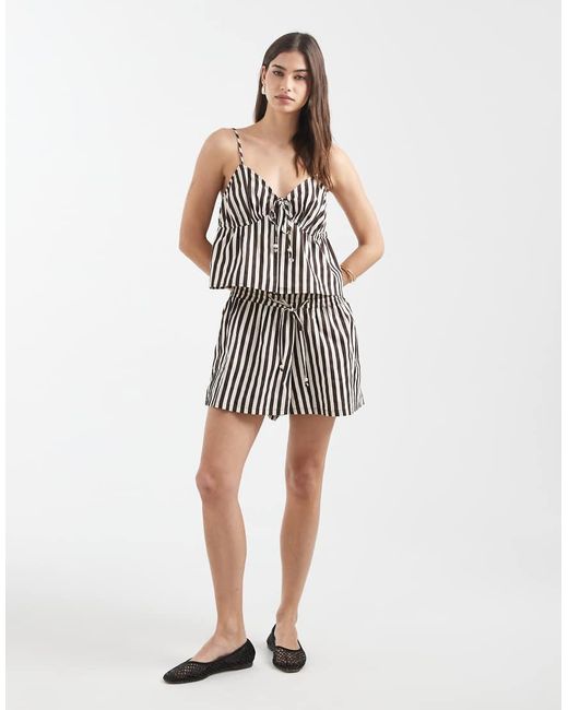 Aray White Beach Cami Top