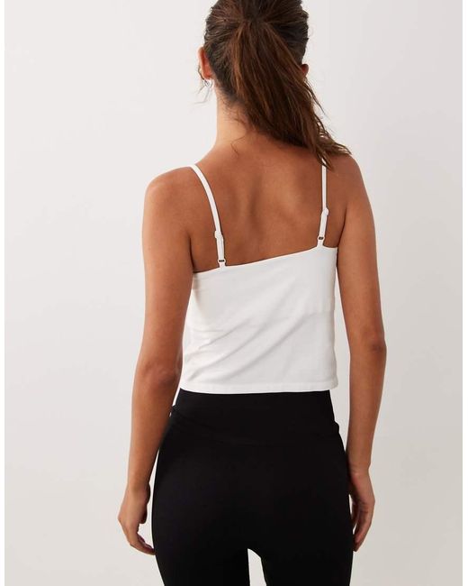 4505 White Plush Ultra Soft Lightweight Layering Vest