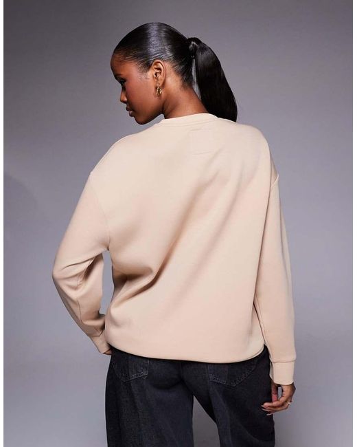 ARMANI EXCHANGE Natural Central Logo Sweatshirt