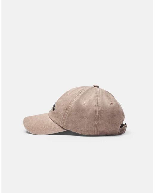 Pull&Bear Gray Santa Monica Graphic Cap