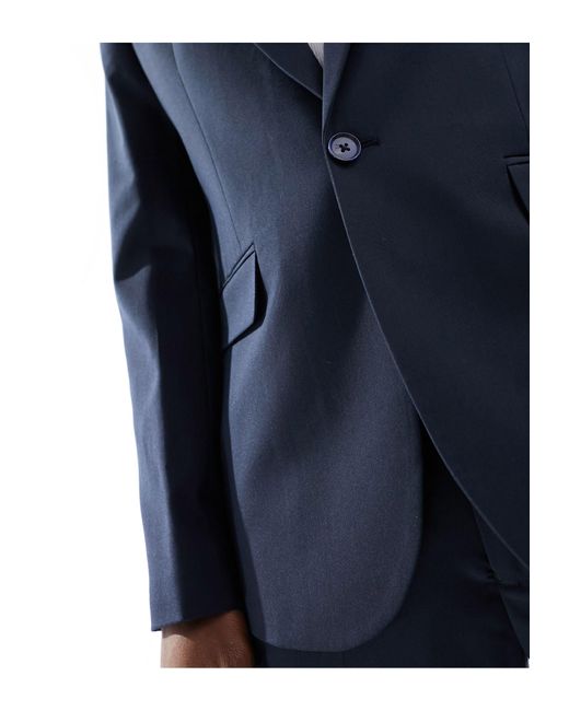 ASOS Blue Skinny Suit Jacket for men