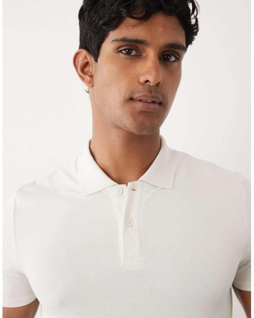 ASOS White Essentials Regular Fit Polo for men