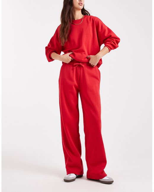 Pantalon ONLY en coloris Red