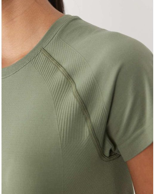 Sweaty Betty Green Athlete Seamless Workout T-Shirt