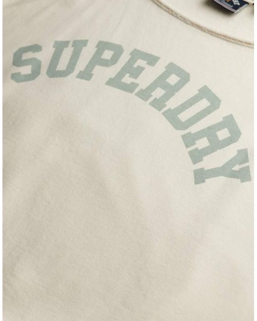 Superdry Natural Athletic Essentials Bardot Crew Sweatshirt