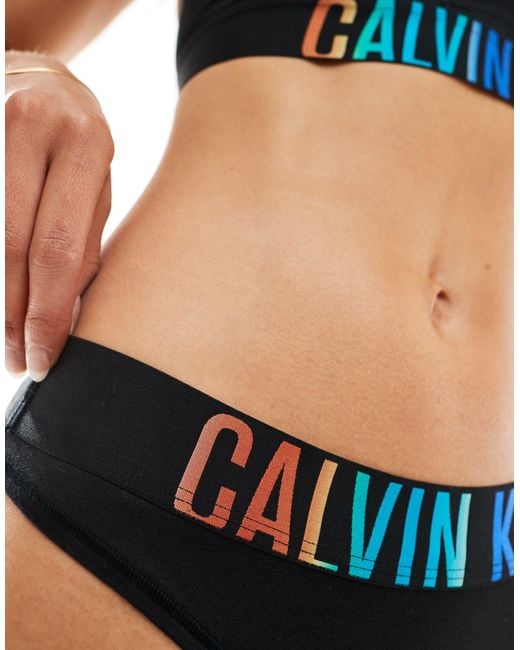 Calvin Klein Black Intense Power Pride Cotton Bikini Brief