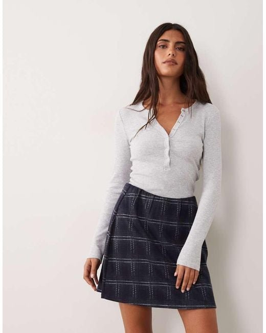 Jdy Blue Mini Skirt