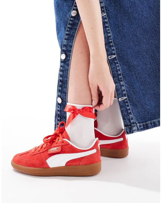 PUMA Blue Palermo Trainers
