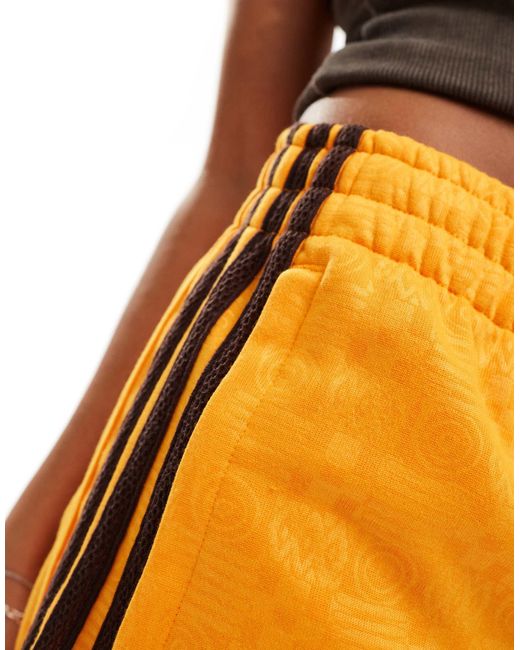 Adidas Originals White Adidas Original 80s Knit Sprint Shorts for men