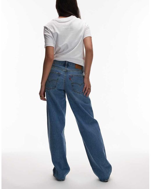 Levi's Blue baggy Dad Jeans
