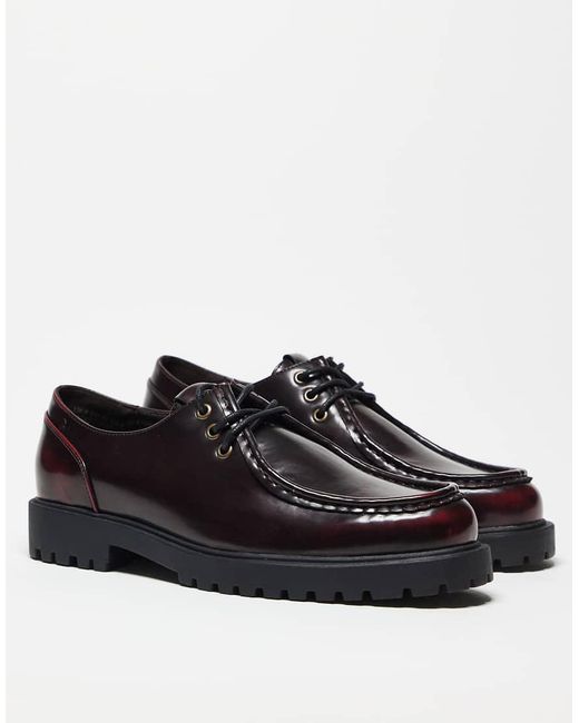 ASOS Brown Lace Up Shoes for men