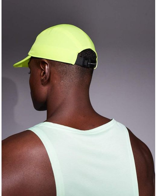 New Balance Green 5 Panel Performance Hat for men