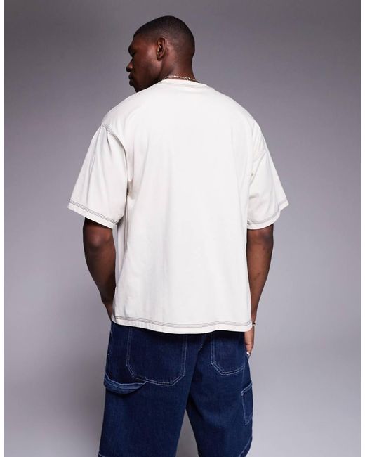 Adidas Originals White Trefoil Essentials T-shirt for men