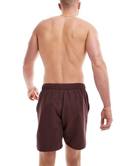 ASOS Purple Swim Shorts for men