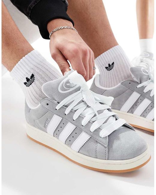 Adidas Originals Black Campus 00's Gum Sole Trainers