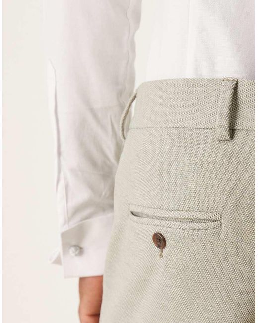 SELECTED Natural Aitor Regular Fit Trousers for men