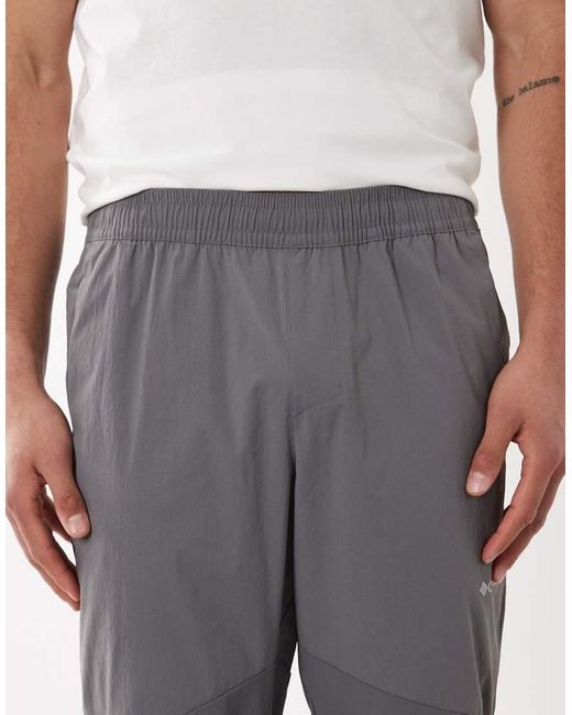 Columbia Gray Tech Wind Track Pants for men