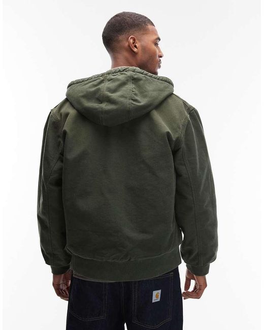 Carhartt Green Og Active Jacket for men