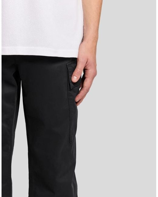 Lyle & Scott White Trousers Cuffed Cargo Trousers for men
