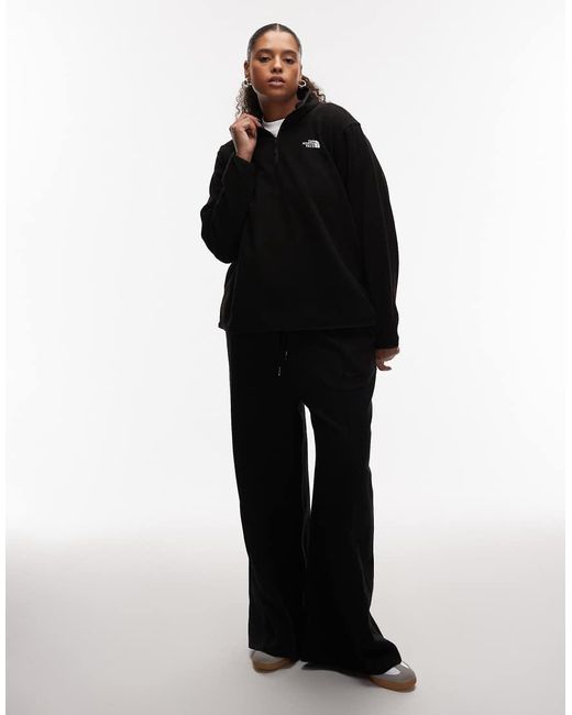 Polar Con Cremallera Corta Glacier De Plus The North Face de color Black