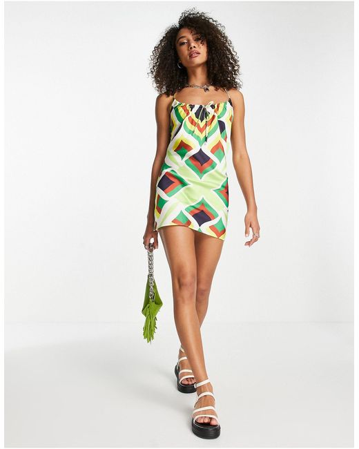 reclaimed vintage inspired mini dress