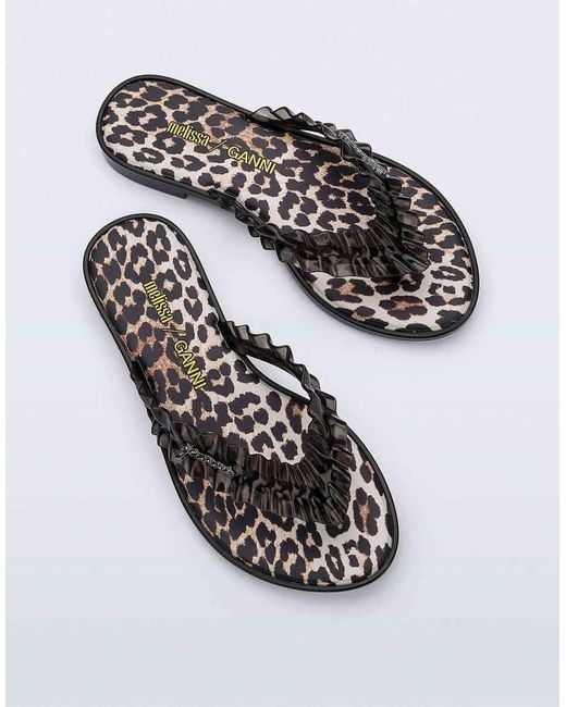 Melissa White Flip Flop Slim X Ganni
