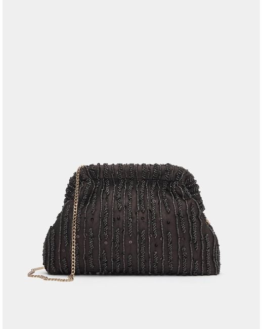 Pochette orné Pull&Bear en coloris Black