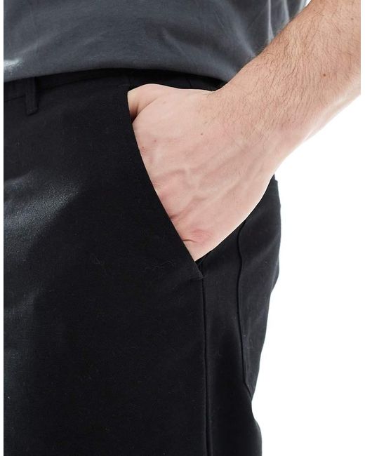 Farah Blue Hawtin Canvas Tapered Pants for men
