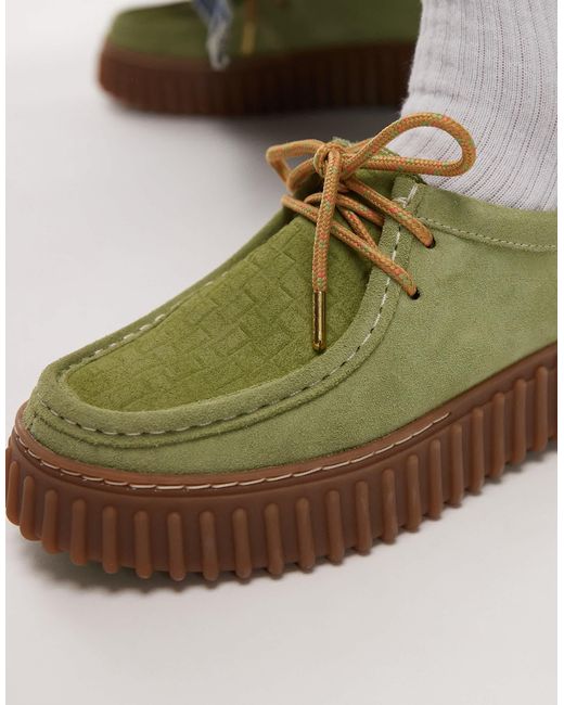 Clarks Green – torhill bee – schuhe aus wildleder